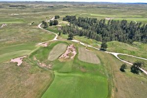 CapRock Ranch 14th And 2nd Greens Aerial